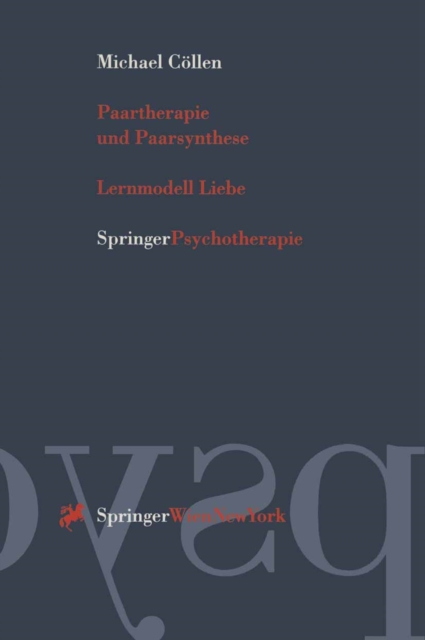 Paartherapie und Paarsynthese