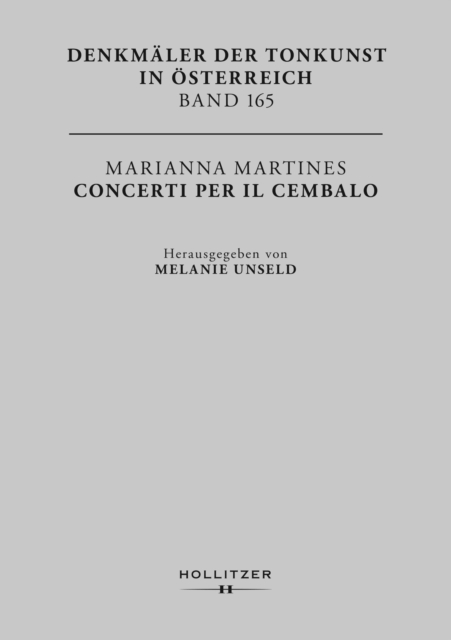 Marianna Martines. Concerti per il Cembalo