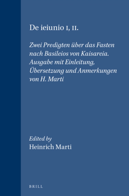 De ieiunio I, II