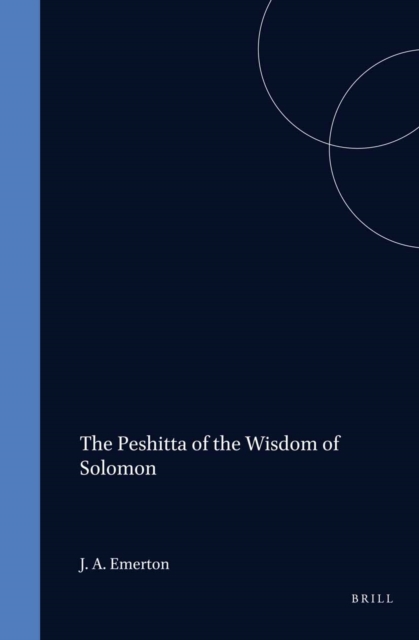 Peshitta of the Wisdom of Solomon