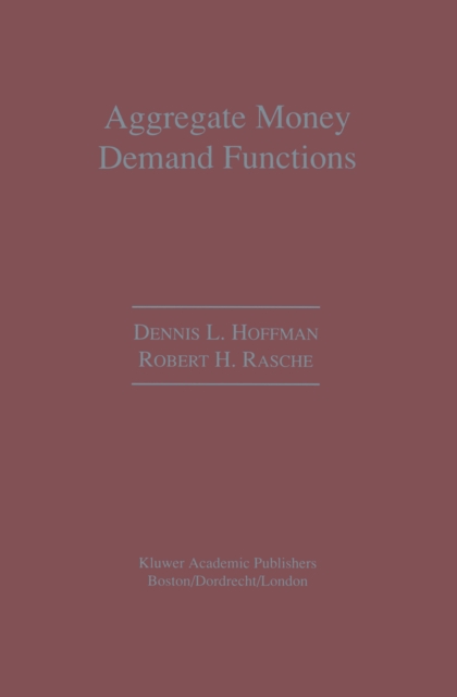 Aggregate Money Demand Functions