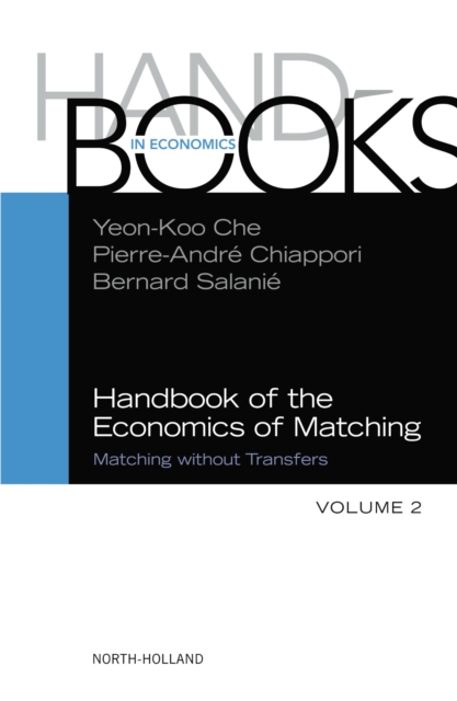 Handbook of the Economics of Matching