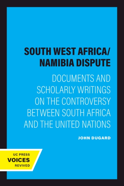 South West Africa/Namibia Dispute