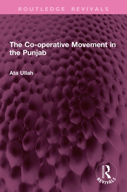 Co-operative Movement in the Punjab