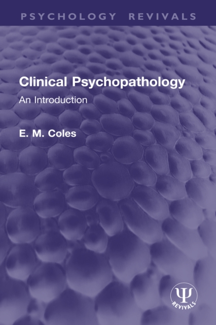 Clinical Psychopathology