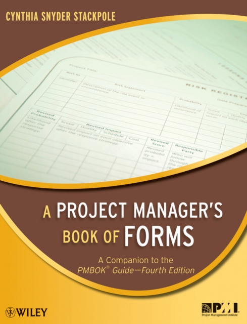 Project Manager's Book of Forms