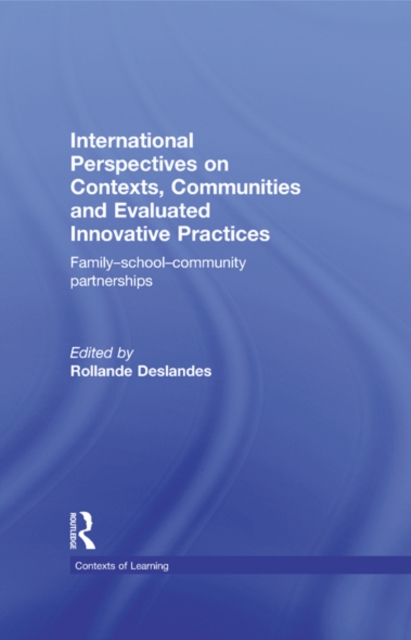 International Perspectives on Contexts, Communities and Evaluated Innovative Practices