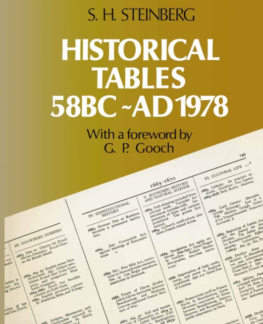 Historical Tables 10th Edn