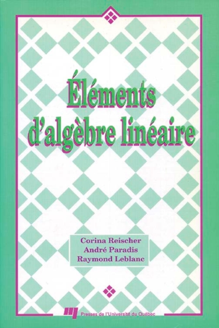 Éléments d'algèbre linéraire