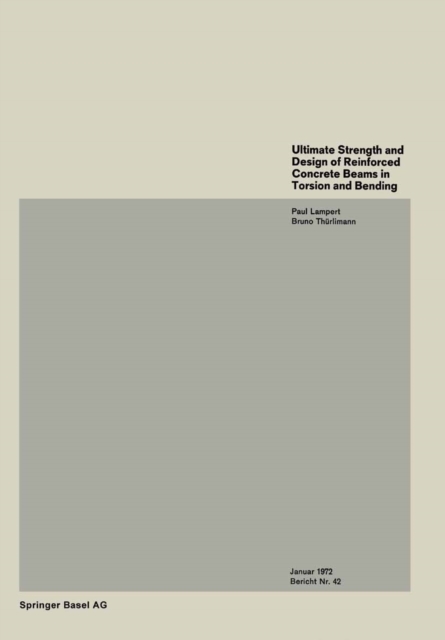Ultimate Strength and Design of Reinforced Concrete Beams in Torsion and Bending / Resistance et dimensionnement des poutres en beton arme soumises a la torsion et a la flexion / Bruchwiderstand und Bemessung von Stahlbetonbalken unter Torsion und Biegung