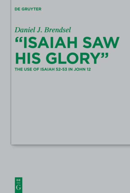 "e;Isaiah Saw His Glory"e;