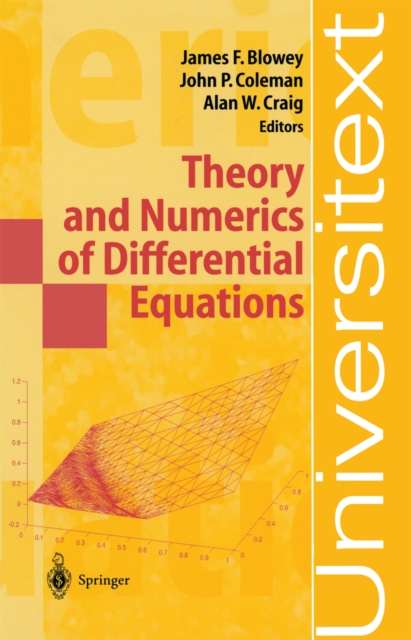 Theory and Numerics of Differential Equations