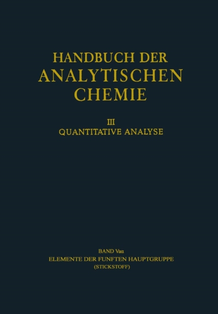 Elemente der Fünften Hauptgruppe