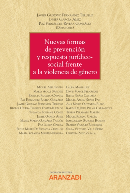 Nuevas formas de prevención y respuesta jurídico-social frente a la violencia de género