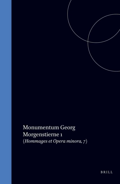 Monumentum Georg Morgenstierne I