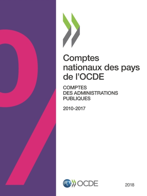 Comptes nationaux des pays de l'OCDE, Comptes des administrations publiques 2018