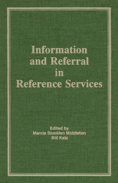 Information and Referral in Reference Services