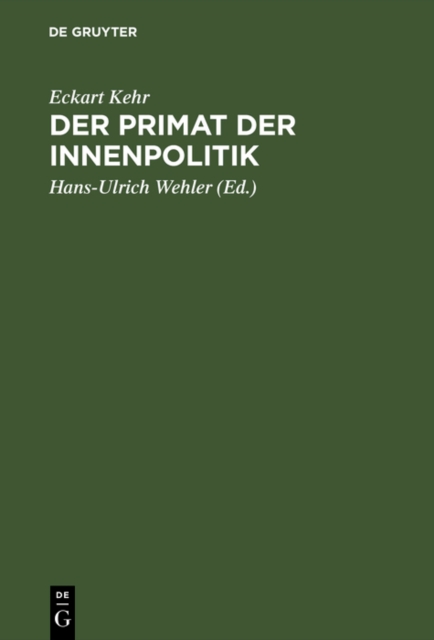 Der Primat der Innenpolitik