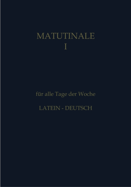 Matutinale I