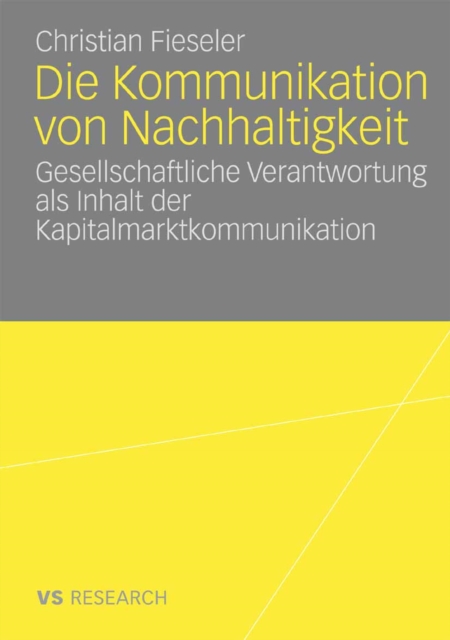 Die Kommunikation von Nachhaltigkeit