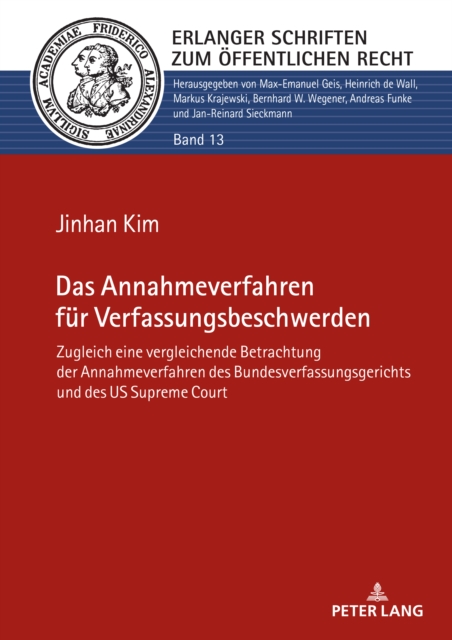 Das Annahmeverfahren fuer Verfassungsbeschwerden