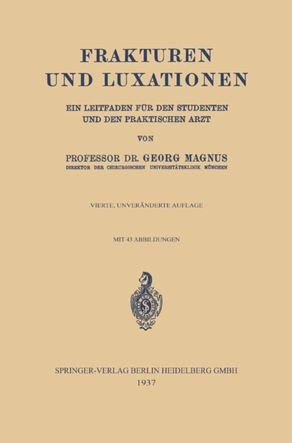 Frakturen und Luxationen