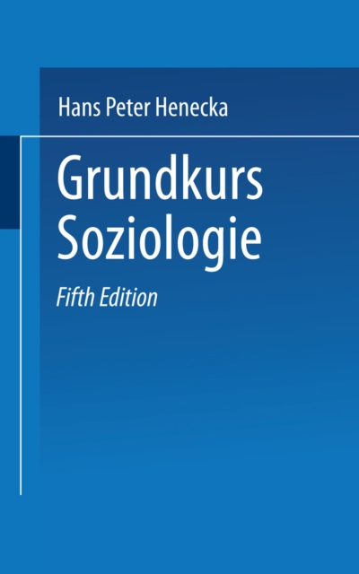 Grundkurs Soziologie