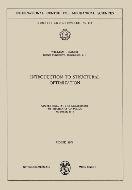Introduction to Structural Optimization