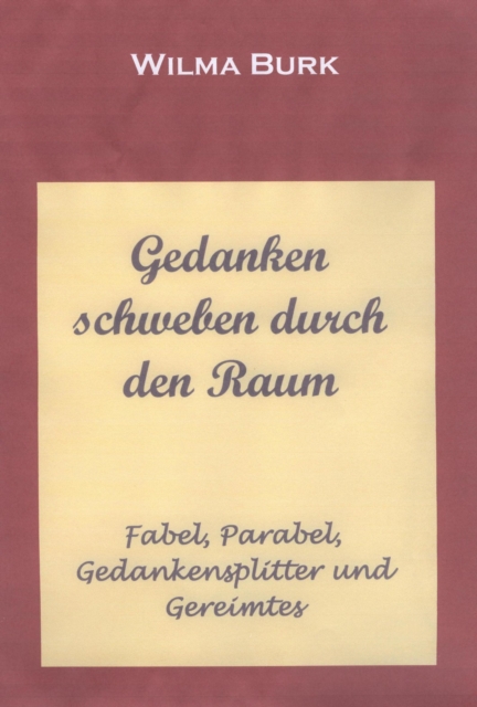 Gedanken schweben durch den Raum