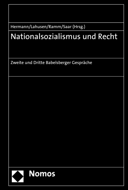 Nationalsozialismus und Recht