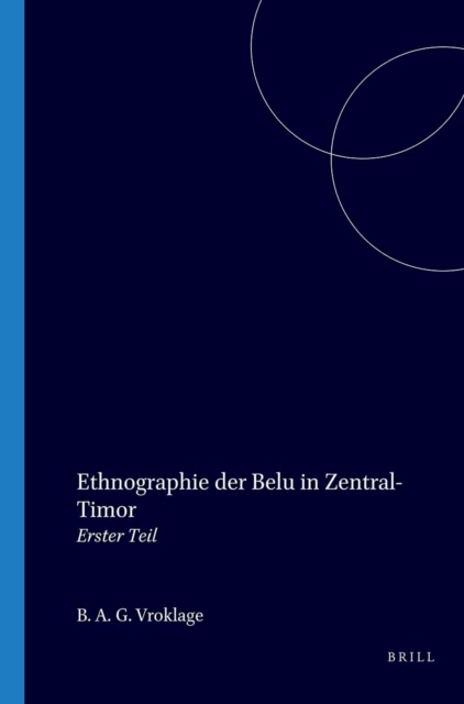 Ethnographie der Belu in Zentral Timor