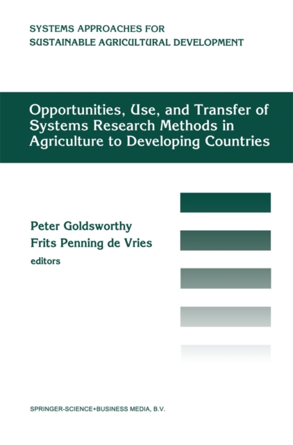 Opportunities, use, and transfer of systems research methods in agriculture to developing countries