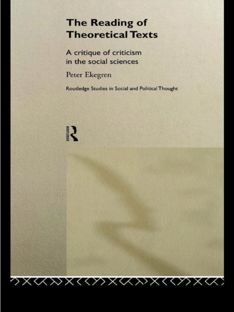Reading of Theoretical Texts