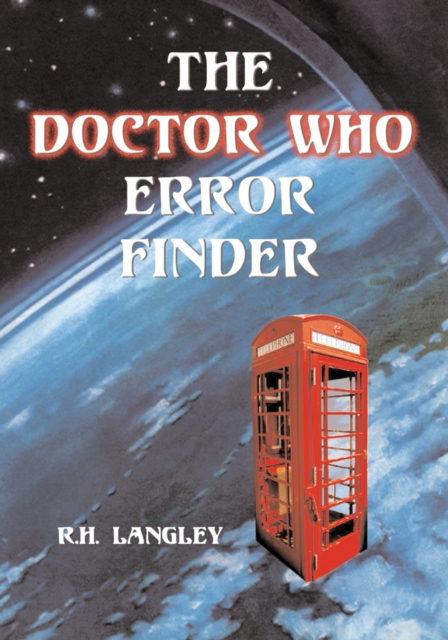 Doctor Who Error Finder