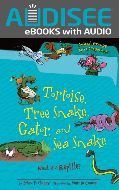 Tortoise, Tree Snake, Gator, and Sea Snake