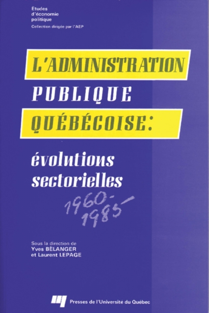 L'administration publique québécoise