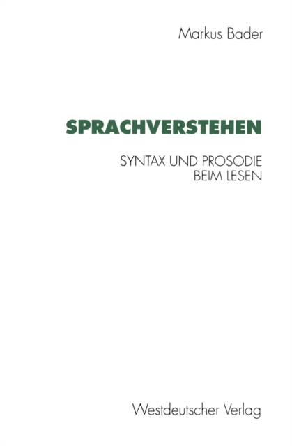 Sprachverstehen