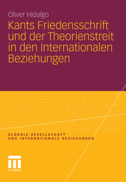 Kants Friedensschrift und der Theorienstreit in den Internationalen Beziehungen
