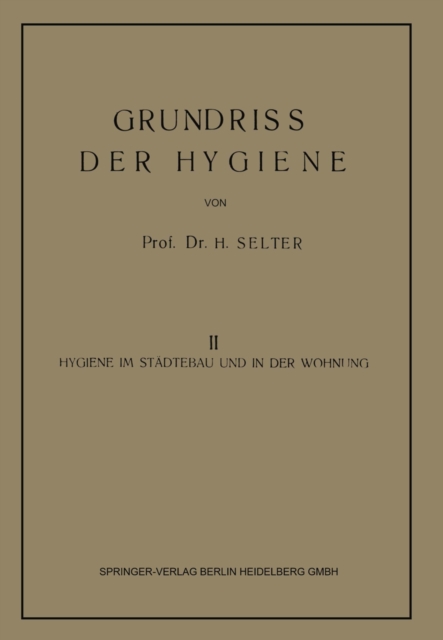 Grundriss der Hygiene