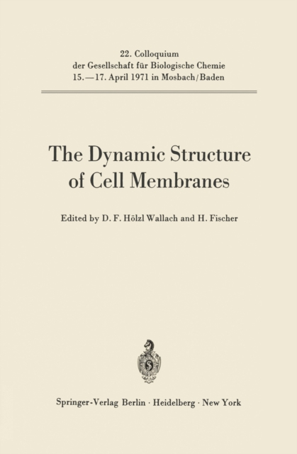 Dynamic Structure of Cell Membranes
