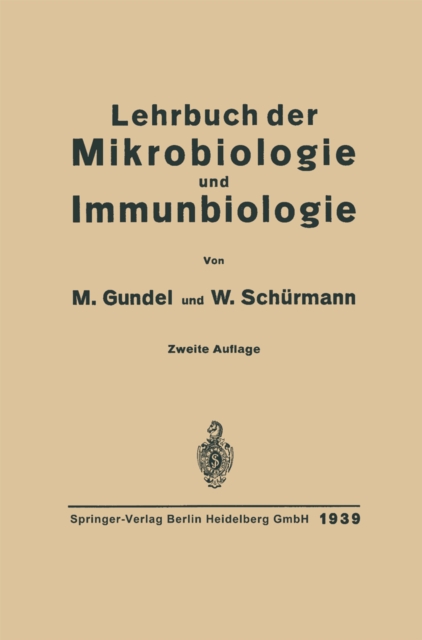 Lehrbuch der Mikrobiologie und Immunbiologie