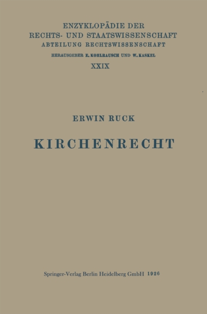 Kirchenrecht