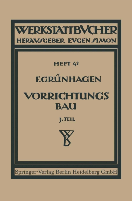 Der Vorrichtungsbau