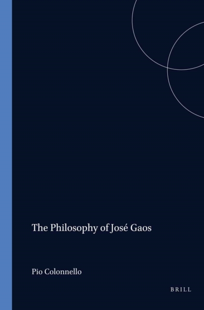 Philosophy of Jose Gaos