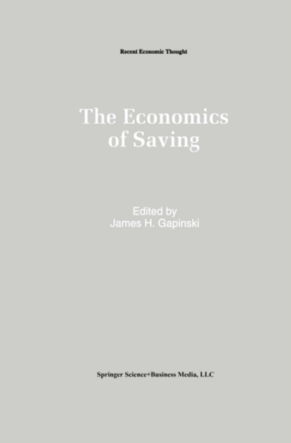 Economics of Saving