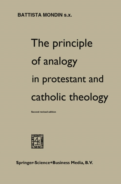 Principle of Analogy in Protestant and Catholic Theology