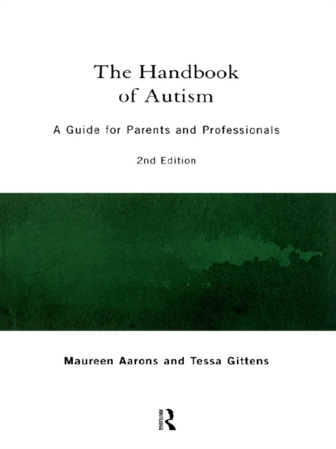 Handbook of Autism
