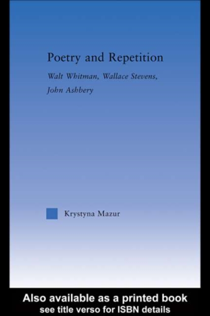 Poetry and Repetition
