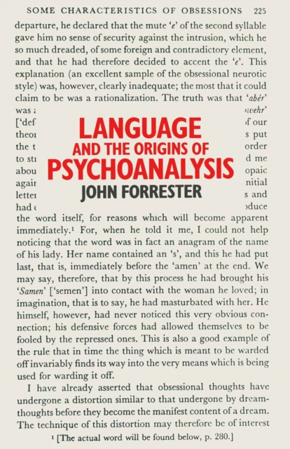 Language and the Origins of Psychoanalysis