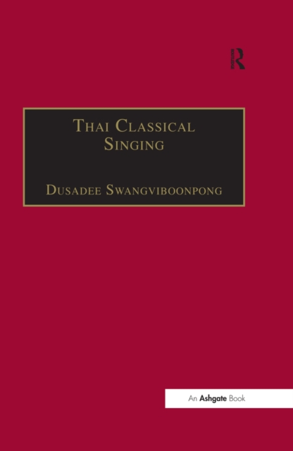 Thai Classical Singing